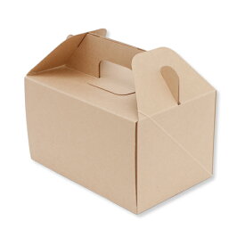 箱 HEIKO シモジマ 食品包材 ネオクラフトボックス キャリーボックス M （耐油ボックス・20枚入）