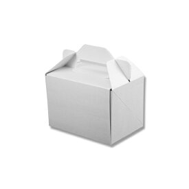 箱 ケーキ箱 HEIKO シモジマ 食品包材 Nキャリーケース ホワイト 10.5x15（25枚入）