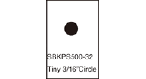 Kuretake �N���^�P �N���t�g�p���` �L���A�p���` �X���[�� SBKPS500-32 �^�C�j�[3/16�h�T�[�N��