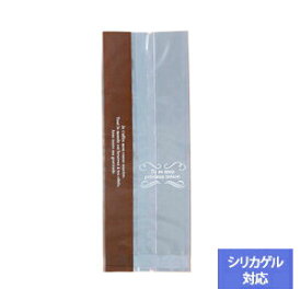 菓子袋 ビニール袋 HEIKO シモジマ 食品包材 OPスウィートパックトレゾア 7.5＋6x20cm（100枚入り）（シリカゲル対応）