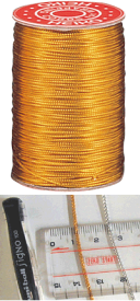 HEIKO シモジマ 金唐打（100m巻き） とじ紐や菓子折りに最適な金紐