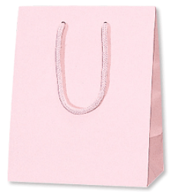 紙袋 手提げ HEIKO シモジマ プレーンチャームバッグ 20-12 ピンク（10枚入り） ラッピング