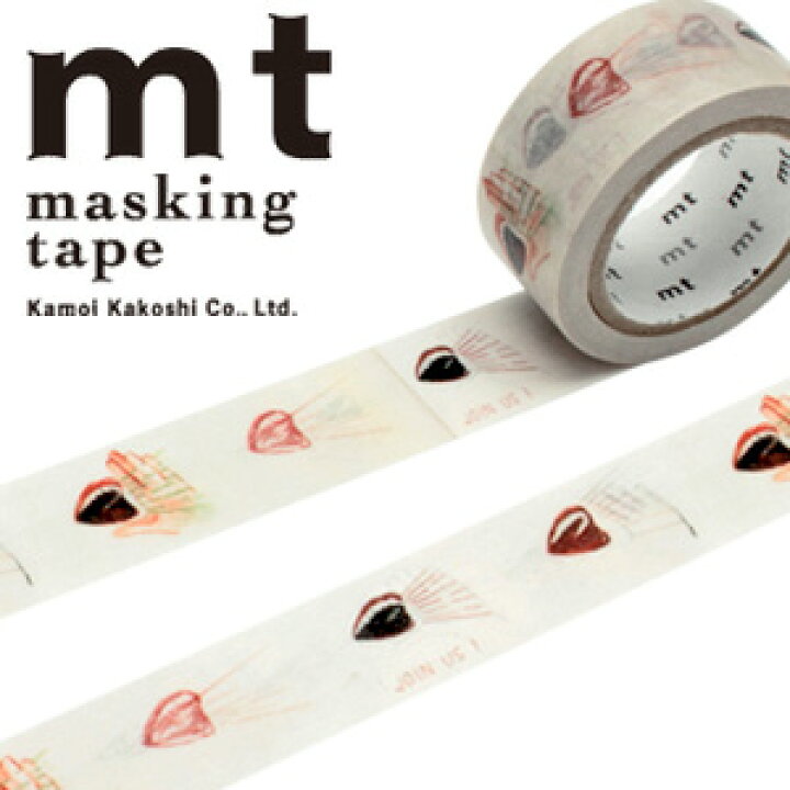 楽天市場】マスキングテープ mt カモ井加工紙 mt × 横尾忠則 hand and 