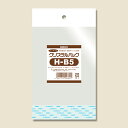 クリスタルパック HEIKO/シモジマ ヘッダー付OPP袋（透明袋） H-B5(19.5-27) （100枚入） ランキングお取り寄せ