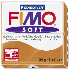 FIMO フィモ フィモソフト スタンダードカラー 8020-76 コニャック