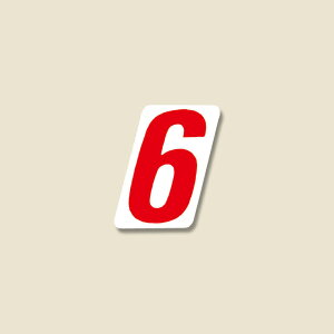 HEIKO �V���W�} �i���o�[�Z���t�i�V�[���j SS NO-6