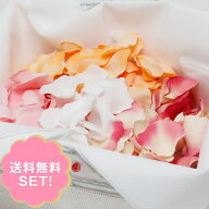 フラワーシャワー フラワーペタル 造花 アートフラワー 花びら 結婚式 演出 ウェディング トコナッツ（4…