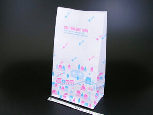 【 角底袋 ポッポ6 】 ラッピング袋 ラッピング用品 包装 ギフトラッピング ラッピングバッグ お菓子 プレゼント おしゃれ かわいい 業務用