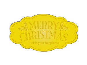 【 シール ゴールドクリスマス 】 ラッピングシール ラッピング シール ステッカー ラッピング用品 ギフトラッピング ギフト プレゼント 贈り物 消耗品 おしゃれ かわいい 業務用