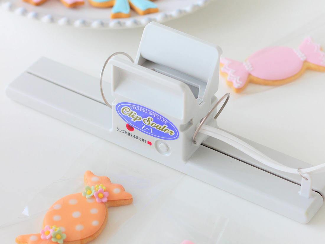 クリップシーラー Z-1 テープ ラッピング用品 シーラー 家庭用 お菓子 用品 手作り 包装 ラッピングシール ラッピング シール