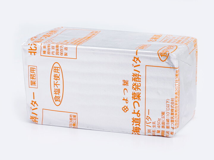 337円 【予約販売品】 《冷凍冷蔵》よつ葉 発酵バター 食塩不使用 450g 337円 【予約販売品】 《冷凍冷蔵》よつ葉 発酵バター 食塩不使用 450g