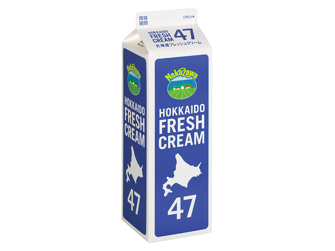 着日指定不可 冷蔵 新作通販 商品追加値下げ在庫復活 中沢乳業 北海道フレッシュクリーム 1000ml 47%