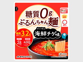 糖質0gぷるんちゃん麺 海鮮チゲ味 200g 1袋