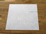 cotta キューブ型 蓋付き 60mm角用敷紙 (両面シリコン) 100枚