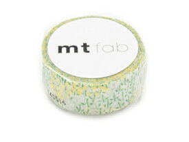 mt fab 菜の花 15mm×3m マスキングテープ 花柄 白 ホワイト テープ マステアート デコ デコレーション かわいい 壁紙 シール ステッカー ウォール