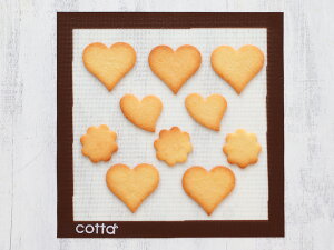 �������� cotta �V���p�� 270×270 ���[���� �R�b�^ �x�[�L���O�}�b�g �V�[�g ���b�V�� 2026 �z���C�g�f�[ ���� ���َq �N�b�L�[ �p�� �Ă��َq �Č^ �I�[�u�� �V�[�g �v���d�l ���� ���ٓ���