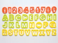 ★★単品購入で送料無料★★TC クッキー抜き型アルファベット&数字 クッキー型 型抜き 抜き型 抜型 クッ…