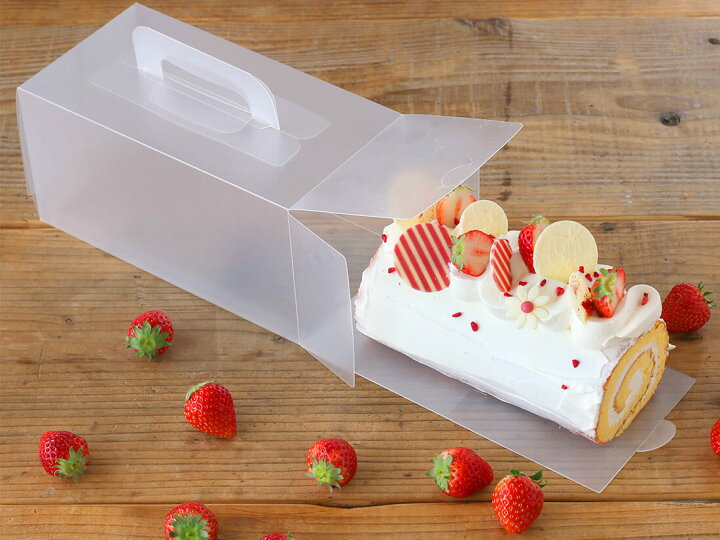 楽天市場】cotta くりかえし使えるロールケーキ箱 : ラッピングストア 