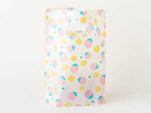 ★★単品購入で送料無料★★cotta ハンディバッグ いちごとお花