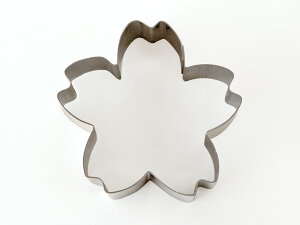 cotta ステンレスクッキー型 桜 クッキー型 型抜き 抜き型 抜型 クッキーカッター お菓子作り 菓子道具 手作り 製菓道具 おしゃれ かわいい 可愛い ビスケット ケーキ カフェ グッズ スイーツ