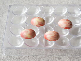 【在庫処分特価】PS製チョコレートモールド（たまご）