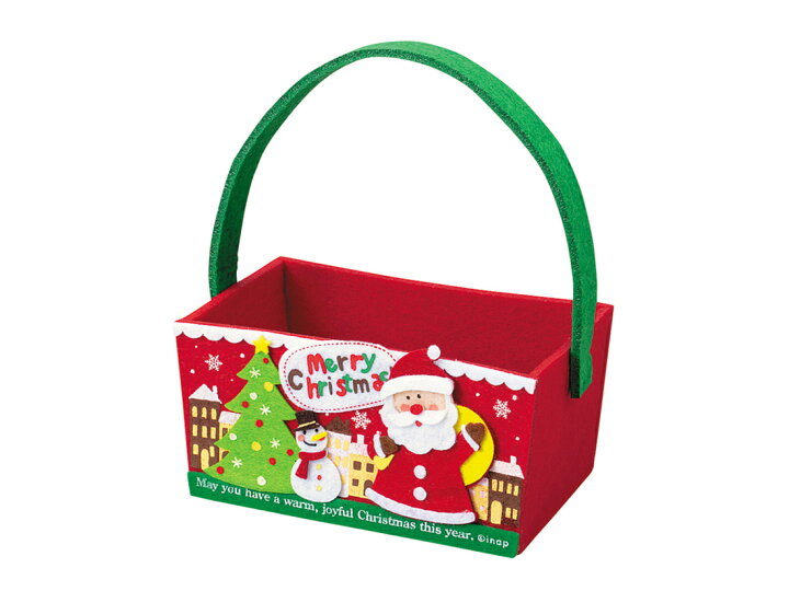 楽天市場 クリスマス街並みフェルトバッグ バレンタイン 手作り ラッピングストア コッタ Cotta