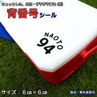 【ザラザラ面にも貼れる】名前シール 番号シール 防水 ステッカー クーラーボックス 水筒 オリジナルシー…