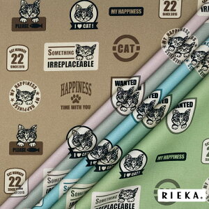 Cat wappen ���Y�I�b�N�X/�u���[�h/�V�[�`���O/�_�u���K�[�[/���[��/11�����z RIEKA�i������/�L/���킢��/�������/��|���n/�������w/�G�ݏ����j