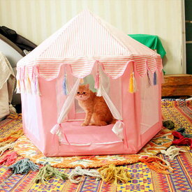 500円OFFクーポン ペット テント 犬 夏用 ペット ハウス ペットベッド 犬小屋 猫小屋 通気性いい 洗濯可能 蚊に刺されを防ぐ ぐっすり眠れる 滑り止め かわいい 北欧 折りたたみ式 洗濯可能 クールコットン ペット用品 猫 犬 小動物用 猫グッズ 犬グッズ FOQW