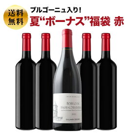 SALE「福袋」ブルゴーニュ入り！夏“ボーナス”福袋 赤 送料無料