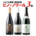 ワインセット 赤ワイン ピノ・ノワール3本セット 第27弾「11/21更新」【ワイン ギフト ソムリエ厳選】