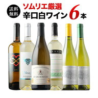 ワインセット 白ワイン 送料無料 辛口白ワイン6本セット 第91弾 【ワイン ギフト ソムリエ厳選】「6/19更…
