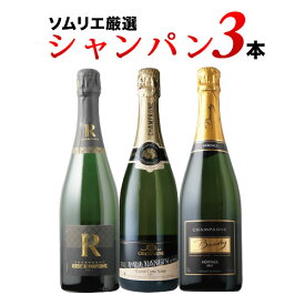 ワインセット スパークリングワイン シャンパン3本セット 第27弾「0/0更新」【ワイン ギフト ソムリエ厳選】