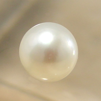 あこや本真珠 パールルース（シングル） 5.5-6.0mm BBB ラウンド （片穴があいています）[n3][4-1217]（真珠 パールセミオーダー  加工用） | 真珠の卸屋さん