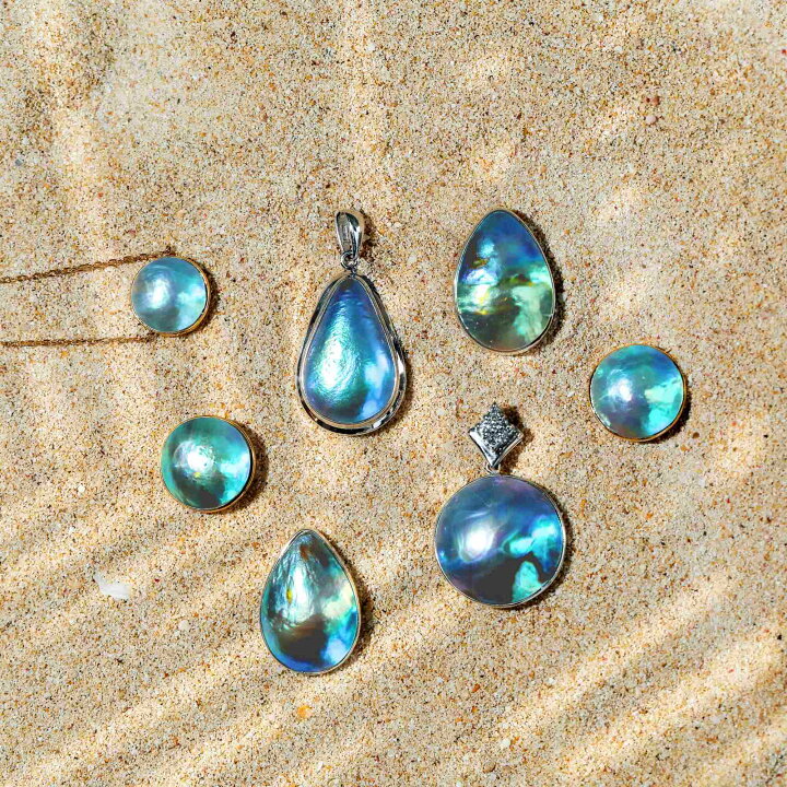 楽天市場】《Abalone》 アワビ真珠 ペンダント 11mmUP K18YG パール  