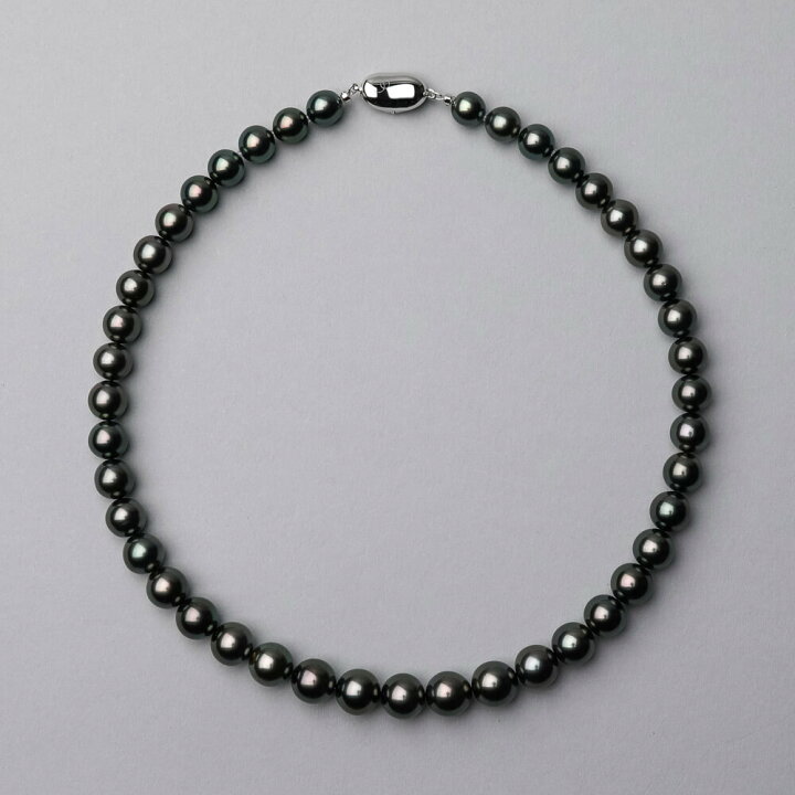 楽天市場 1点物 オーロラピーコック鑑別書付 タヒチ黒蝶真珠 パールネックレス ピーコックグリーン系 8 2 10 8mm a B セミラウンド Silver N2 冠婚葬祭 ブラックフォーマル カジュアル 普段使い 真珠の卸屋さん