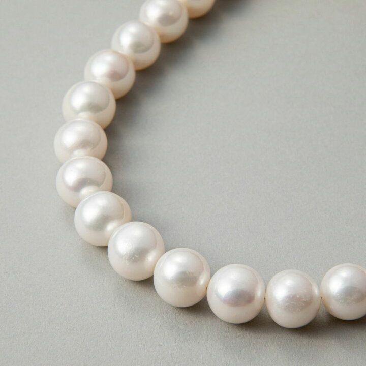 楽天市場】淡水真珠 ネックレス 10-11mm tf パールネックレス 普段使い 