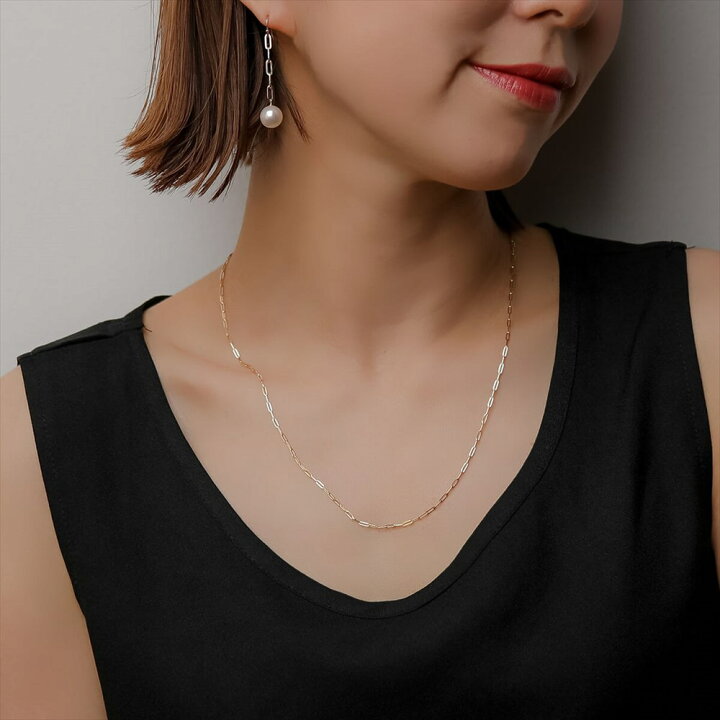 楽天市場 ペーパークリップチェーン ネックレス 50cm 1 6mm K18yg N3 ゴールド チェーン シンプル 地金ネックレス メンズ ユニセックス ジェンダーレス ジュエリー 18k 18金 真珠の卸屋さん 楽天市場 ペーパークリップチェーン ネックレス 50cm 1 6mm K18yg N3 ゴールド チェーン シンプル 地金ネックレス メンズ ユニセックス ジェンダーレス ジュエリー 18k 18金 真珠の卸屋さん