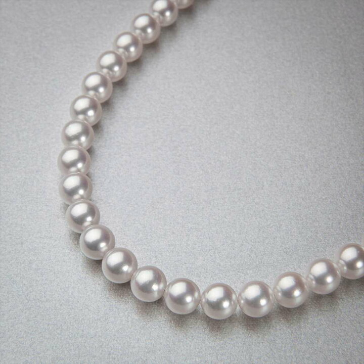 楽天市場】オーロラ天女 ネックレス 7.5-8.0mm パールネックレス 鑑別 