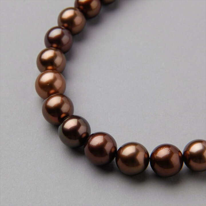 楽天市場】《Chocolat》 タヒチ黒蝶真珠 ネックレス 8.1-10.7mm パール 
