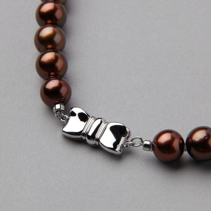 楽天市場】《Chocolat》 タヒチ黒蝶真珠 ネックレス 8.1-10.7mm パール 
