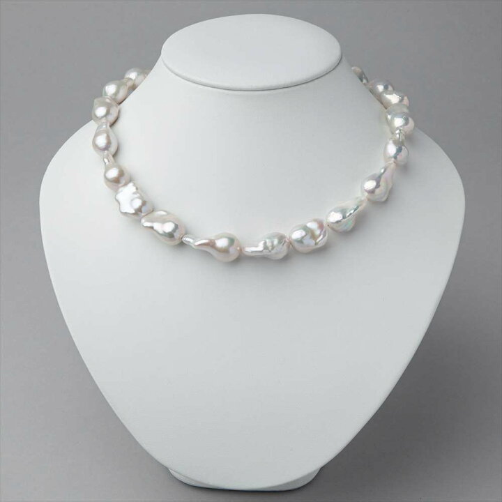 楽天市場】《Unique+ 》淡水バロック真珠 ネックレス 11-13mm パール 