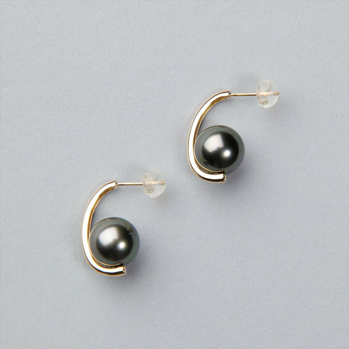 楽天市場】【クーポン利用で10%OFF】《LUXE》 タヒチ黒蝶真珠 ピアス 
