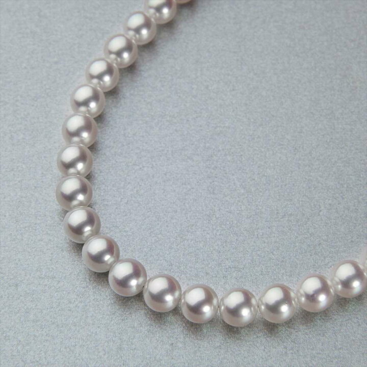 楽天市場】《TOP Quality》花珠真珠 ネックレス 6.0-6.5mm 鑑別書付き 