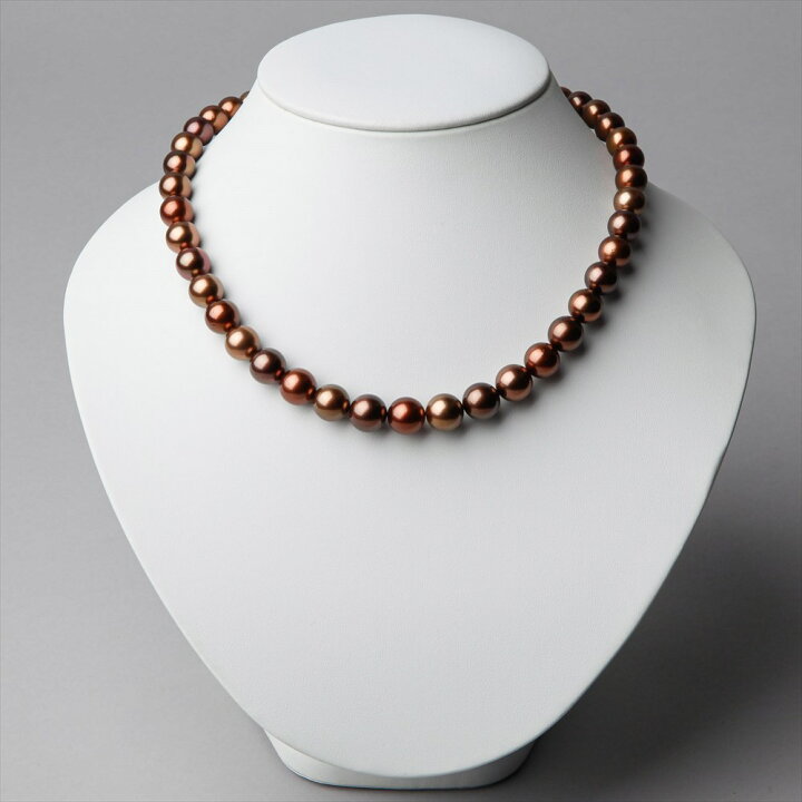 楽天市場】【最終販売】《Chocolat》 タヒチ黒蝶真珠 ネックレス 8.0  