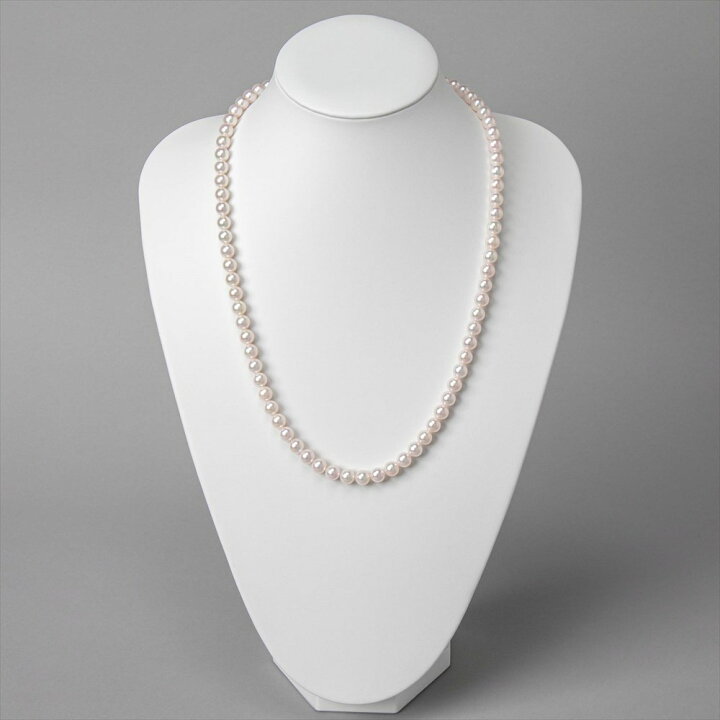 楽天市場】あこや真珠 ロングネックレス 7.5-8.0mm 60cm パール 