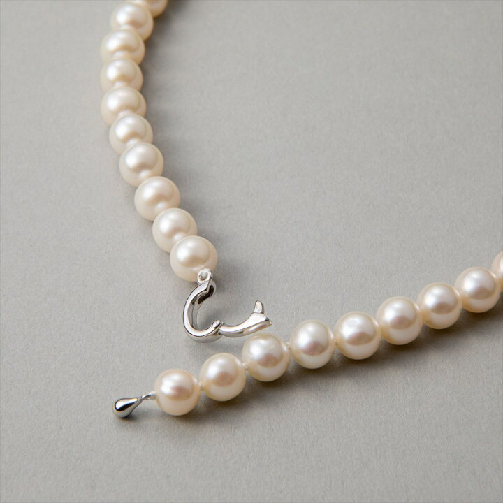 楽天市場】【フェアクーポンで10%OFF】淡水真珠 ロングネックレス 6.5  