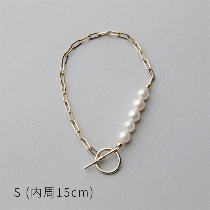 楽天市場】《Supple》 あこや真珠 チェーンブレスレット 5.5-6.0mm  