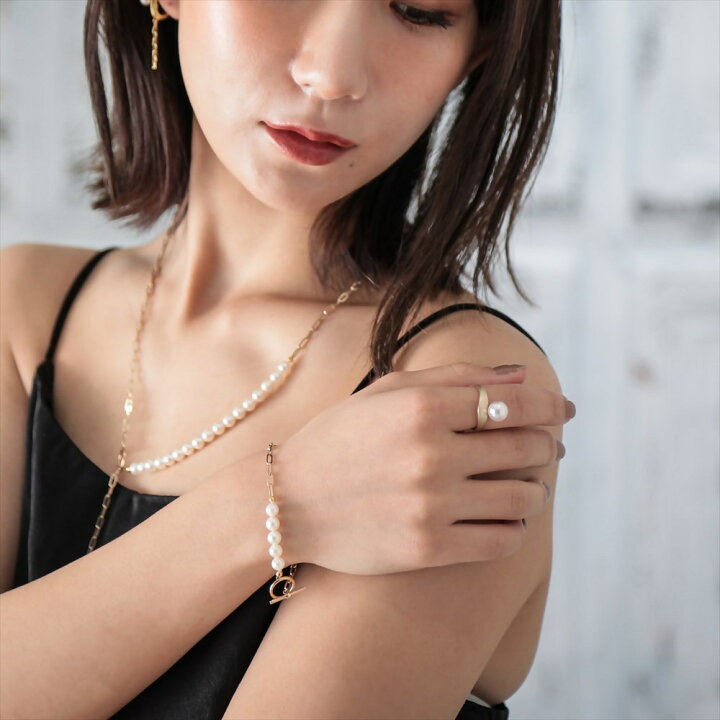 楽天市場】《Supple》 あこや真珠 チェーンブレスレット 5.5-6.0mm  