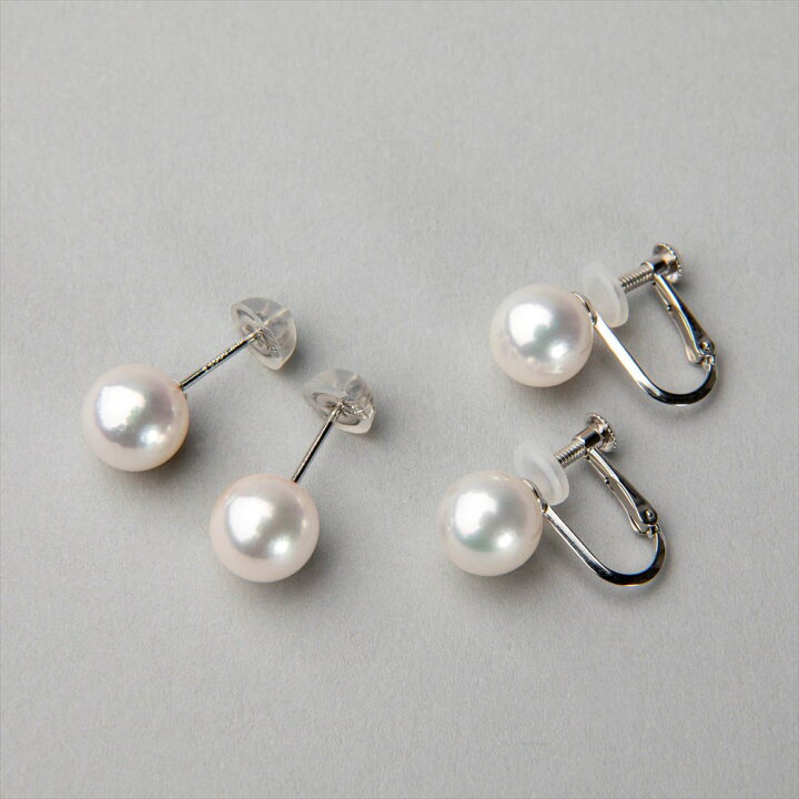 L2006 あこや真珠 ナチュラルグレー 7.5-8.0mm 花珠級